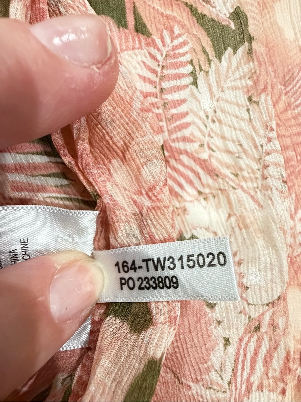Silk Tommy Bahama Pink Button-Front Blouse Top Tropical Coastal Boho Medium - Picture 10 of 11